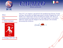 Tablet Screenshot of cavallo.it