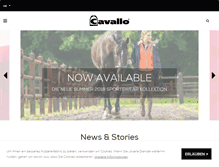 Tablet Screenshot of cavallo.info